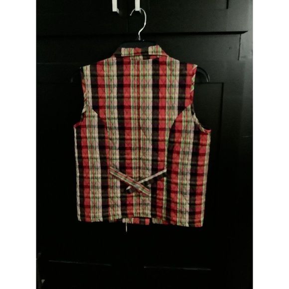 Quilted Sleeveless  Vest Sz. S - Picture 2 of 3
